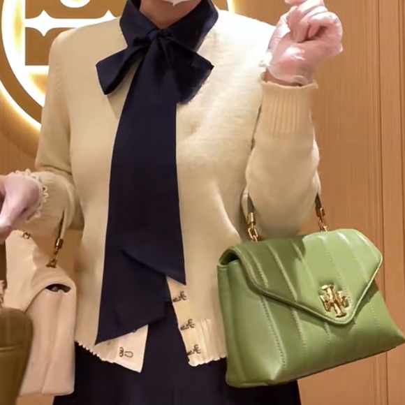 🔥NeW! 🥑Tory Burch Kira Small Top Handle Satchel - Picture 14 of 14